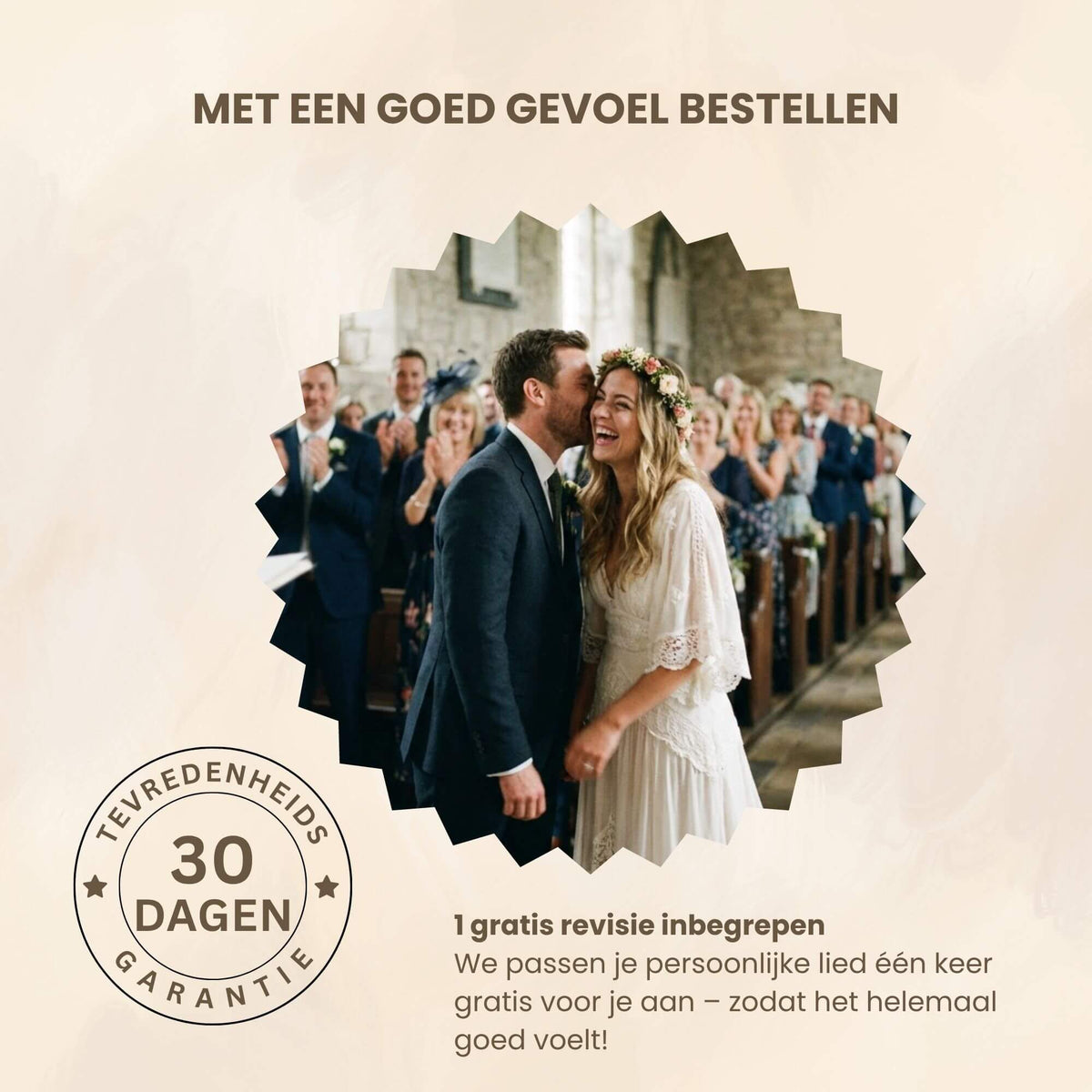 Gepersonaliseerd bruiloftslied – jullie verhaal, jullie song