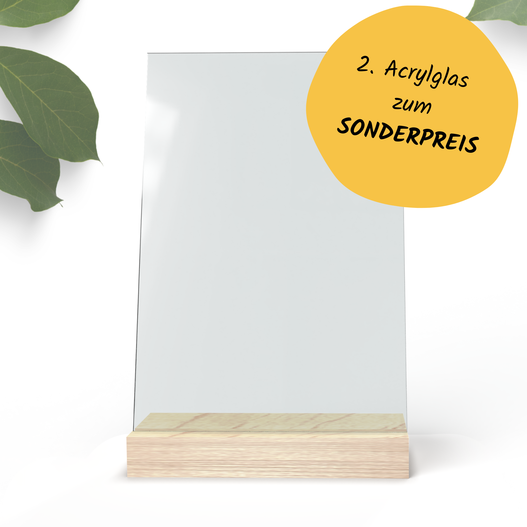 Zweites Acrylglas zum Sonderpreis (20x30 cm)