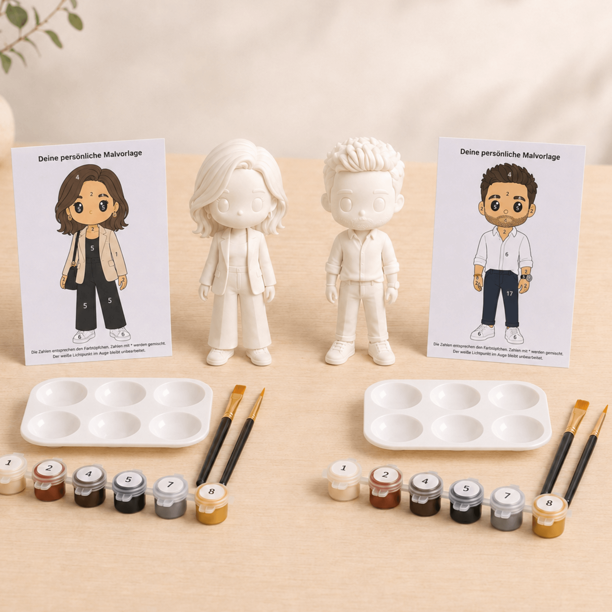 DOPPI Paar-Set - 2 Figuren
