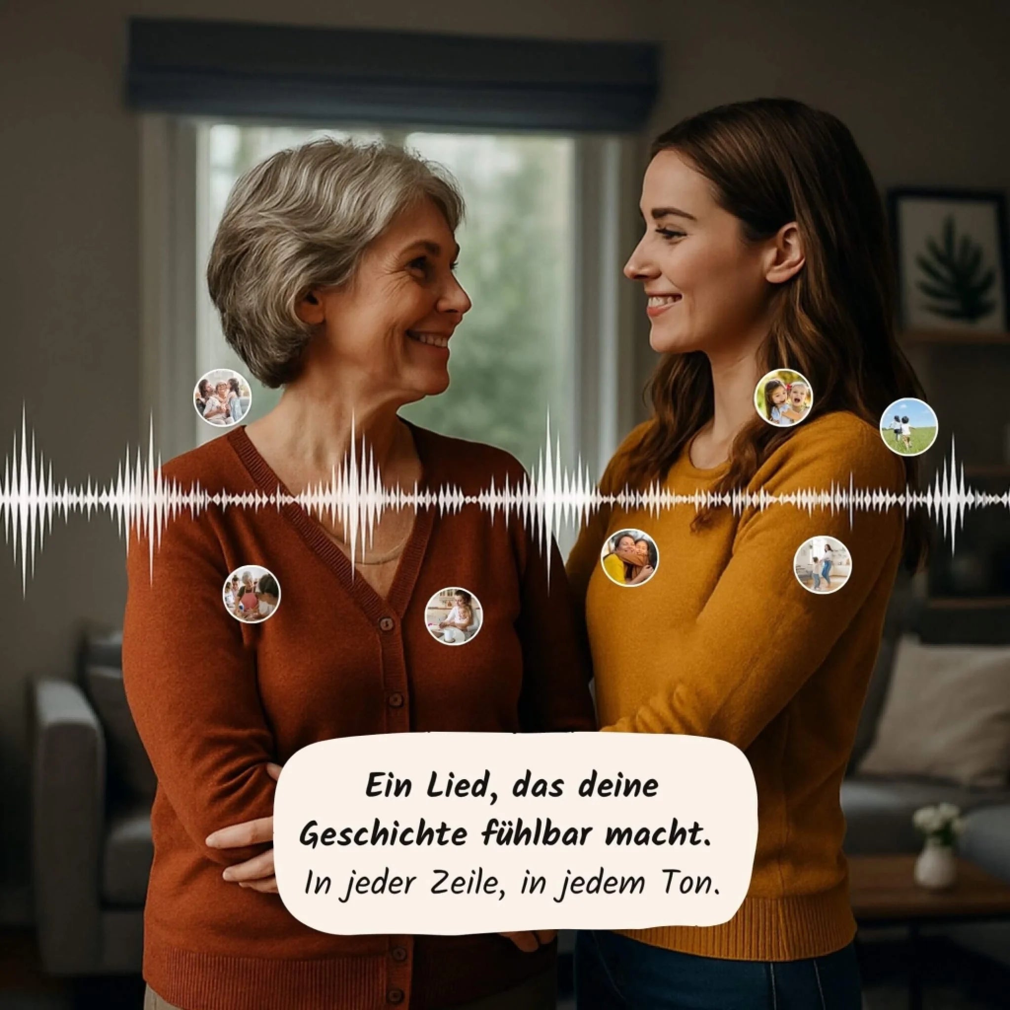 Personalisiertes lied mit eigener Geschichte