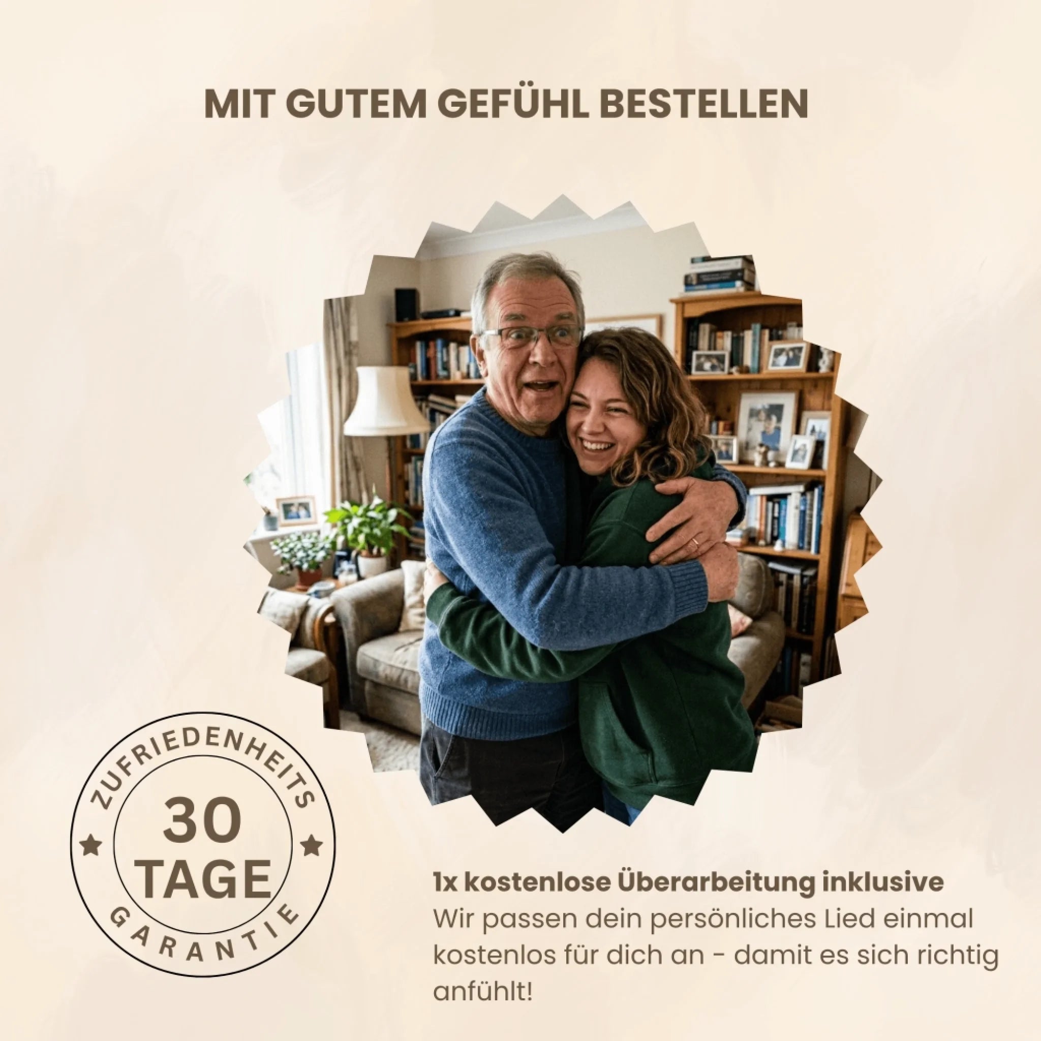 Zufriedenheitsgarantie