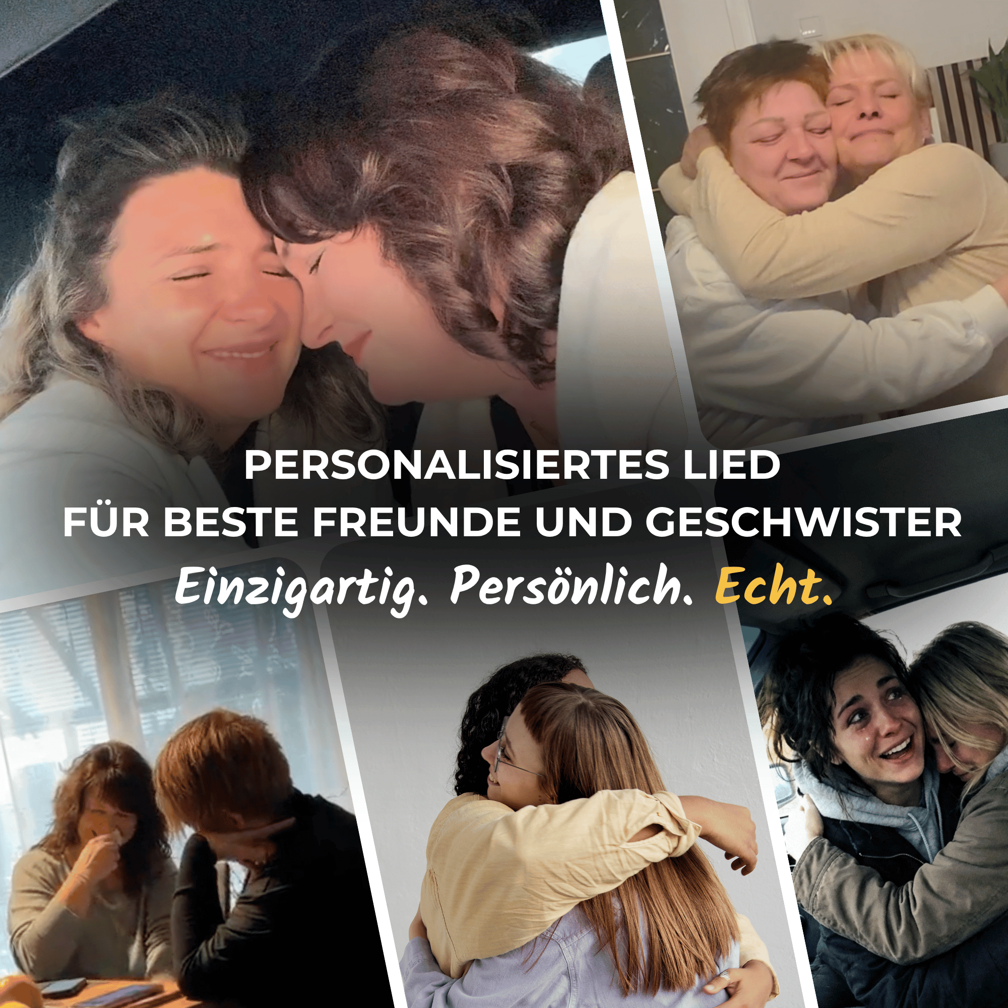 Personalisiertes Lied für Beste Freunde & Geschwister
