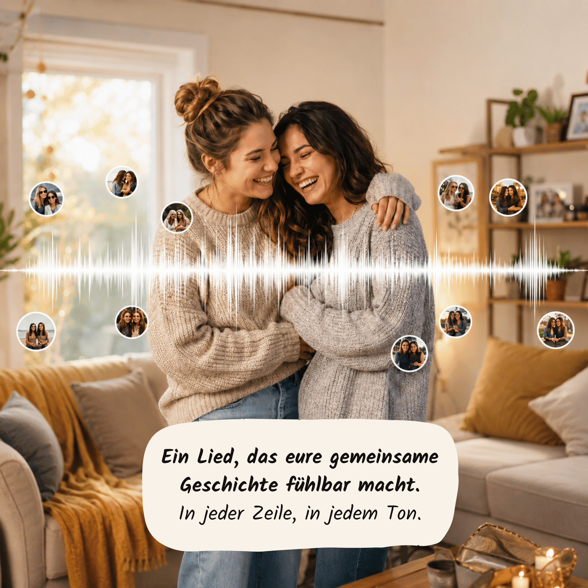 Personalisiertes Lied für Beste Freunde & Geschwister