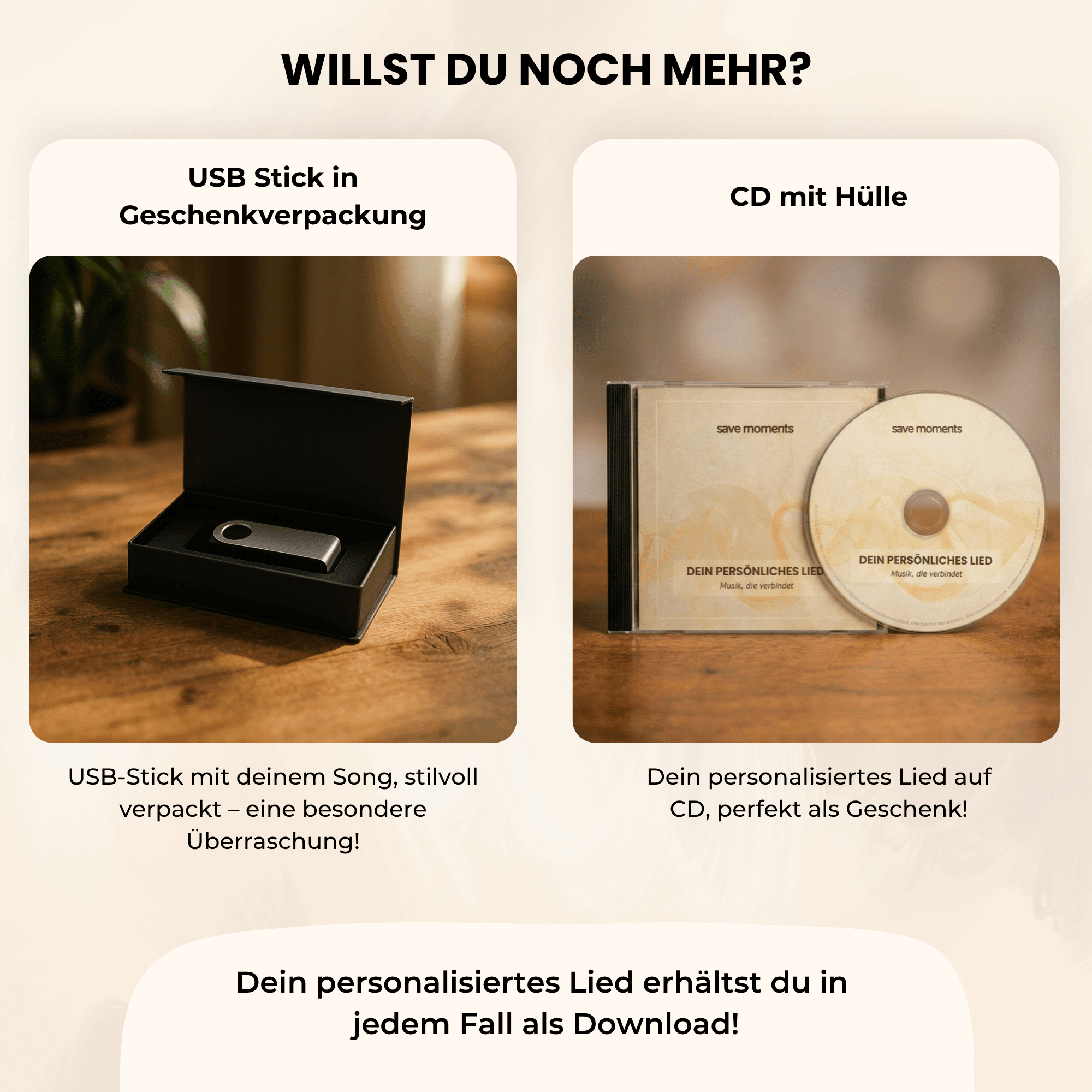 Personalisiertes Lied für Beste Freunde & Geschwister