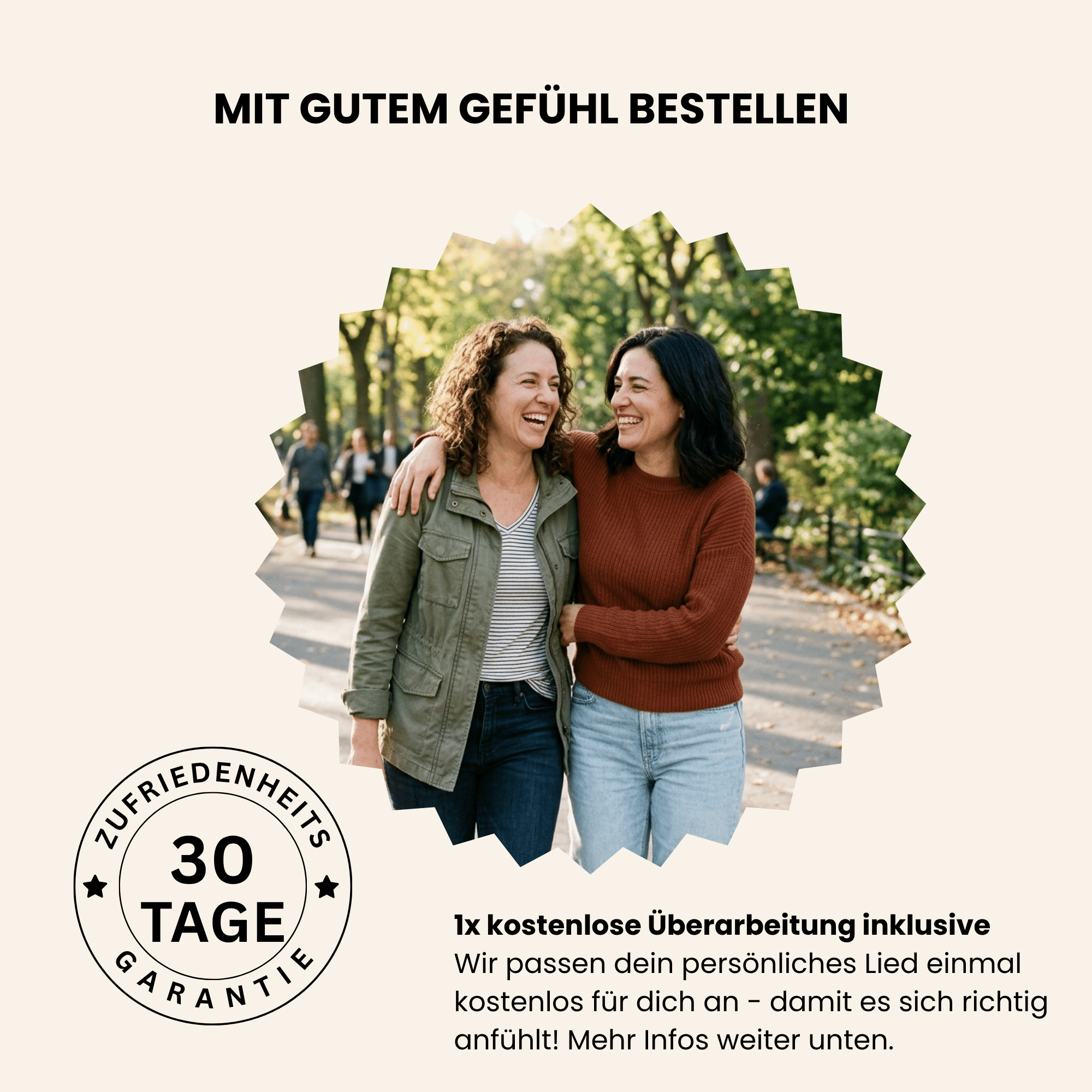Personalisiertes Lied für Beste Freunde & Geschwister