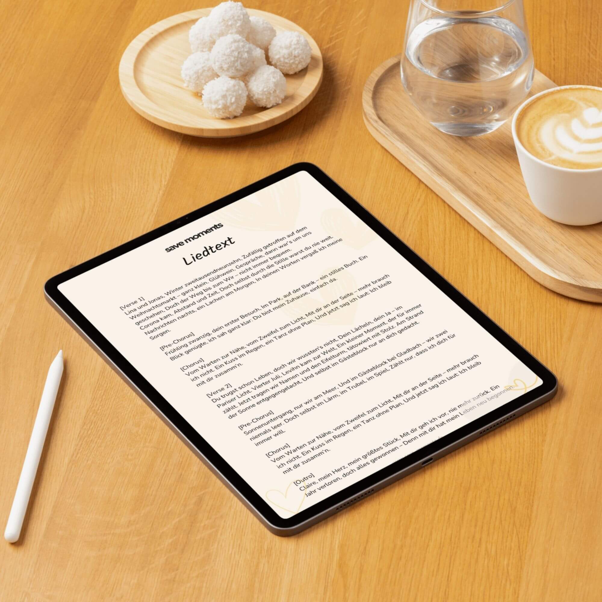 Liedtext als PDF – für dein personalisiertes Lied