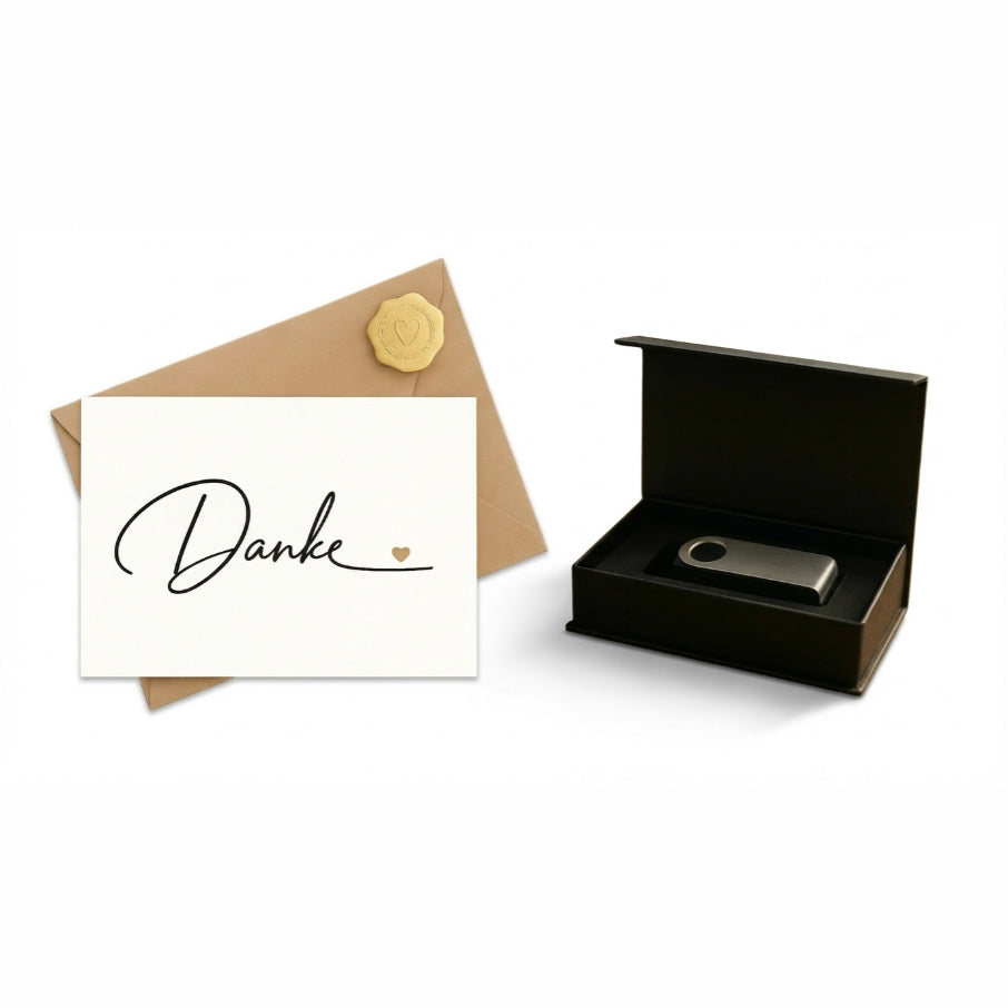 USB Stick + Geschenkverpackung