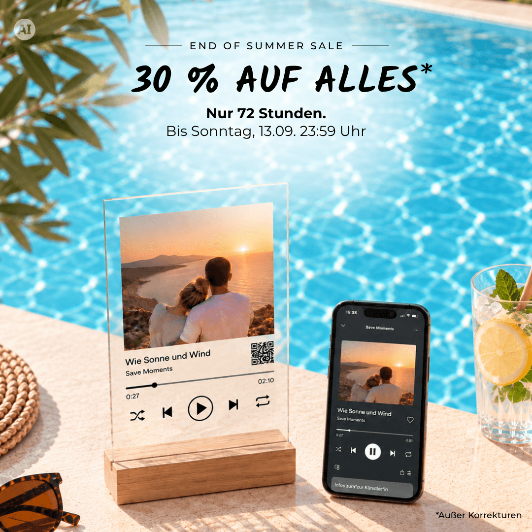 30 % auf ALLES außer auf Korrekturen